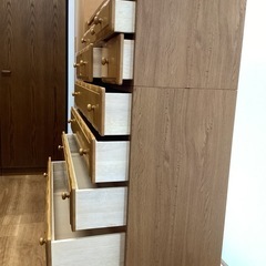 6段チェスト【町田市再生家具】253476の画像