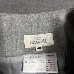 MODE Howell レディース　スカート　Lの画像