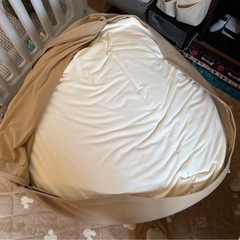 MOGU (モグ) ビーズクッション 三角フィットソファミニ 本体カバーセットの画像