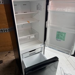 NO B863🌈福岡市内配送設置無料✨🌈冷蔵庫 ブラック AT-RF160-BK [162L /2ドア /右開きタイプ]の画像