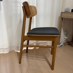 無印良品ラウンドチェアーの画像