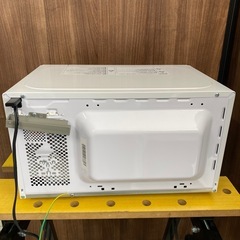 ヤマゼン 電子レンジ ホワイト 2024年製 山善 OB-R17TA 17L ターンテーブル 札幌市白石区 モノリス  B148の画像
