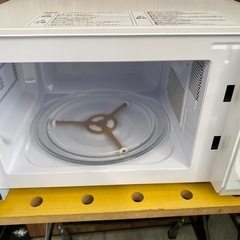 ヤマゼン 電子レンジ 2022年製 BCR-170(W)5 50Hz yamazen 温め専用 札幌市白石区 モノリス B163の画像