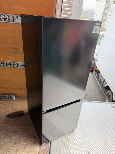 NO B866?福岡市内配送設置無料✨?ヤマダオリジナル 冷蔵庫 159L 右開き 2ドア 幅48.6cm 一人暮し向け 耐熱トップテ