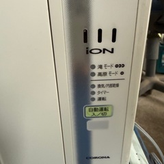 コロナCW-FA1618-WS(ｼｪﾙﾎﾜｲﾄ) ウインドエアコン 冷房専用 4～6畳用 マイナスイオン搭の画像