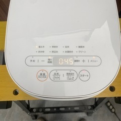 5.5合炊き マイコン炊飯器 2023年製 PT-MRC50 パン・パシフィック・インターナショナル・トレーディング 札幌市白石区 モノリス D115の画像