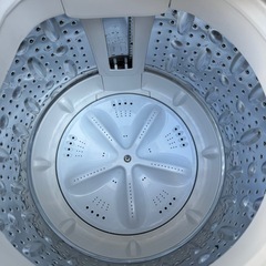 301⭐️2025年製★ほぼ新品★ヨドバシ　洗濯機　7KG ホワイト　一人暮らし の画像