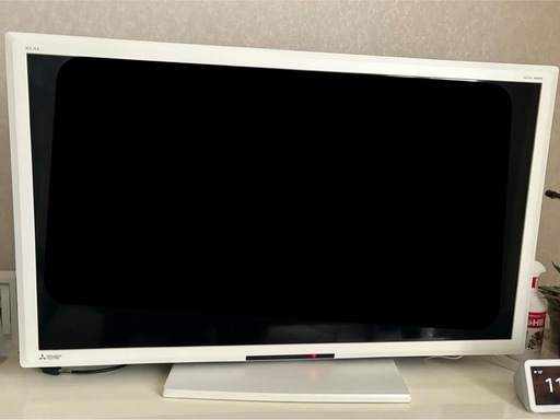 液晶テレビ40インチ三菱ホワイト (ささき) 練馬春日町のテレビ《液晶