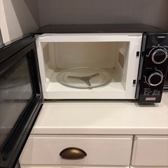 電子レンジ　TWINBIRD黒ファミリー〜一人暮らしの画像