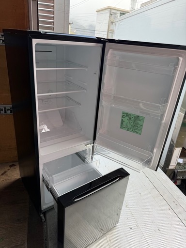 NO B870🌈福岡市内配送設置無料✨🌈REFAGE YRZ-F15LK 2ドア冷蔵庫 156L