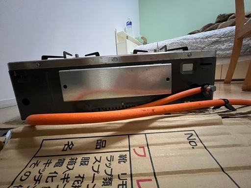 【お譲り決定】Rinnai ガステーブル ＬＰガス用　RTS65AWG35R2NG-DBL