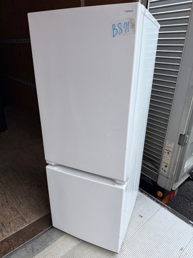 NO B871?福岡市内配送設置無料✨?ヤマダ電機製/156L/冷蔵冷凍庫/YRZ-F15J 2022年