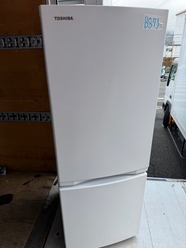 NO B873?福岡市内配送設置無料✨?冷蔵庫 BSシリーズ セミマットホワイト GR-V15BS-W [幅47.9cm /153L 