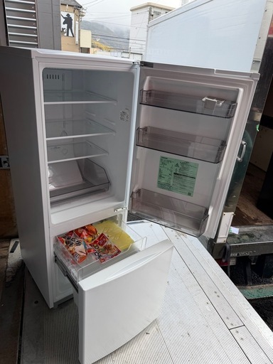NO B873?福岡市内配送設置無料✨?冷蔵庫 BSシリーズ セミマットホワイト GR-V15BS-W [幅47.9cm /153L 