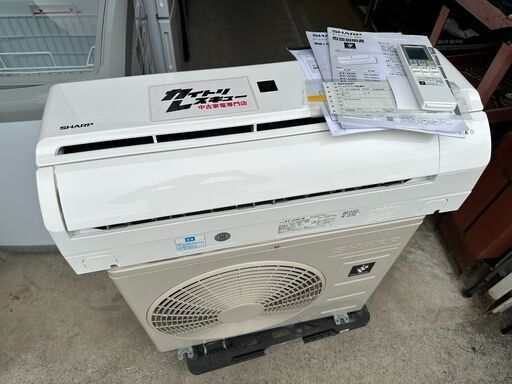 動作保証あり】SHARP 2019年 2.2kw 6畳用 冷暖房 ルームエアコン AY