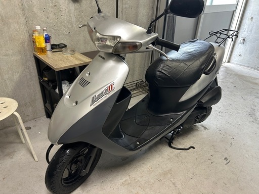 【自賠責付き】スズキ レッツ2＊2st50㏄バイク車体＠神奈川県川崎市/東京都～