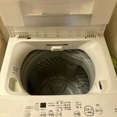 【2/28まで！早い方優先】TOSHIBA製洗濯機の画像