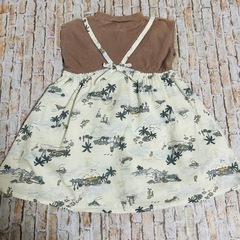 【アプレレクール】ドッキングキャミワンピース　80サイズの画像