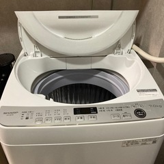 7キロ  洗濯機　2021年製シャープの画像
