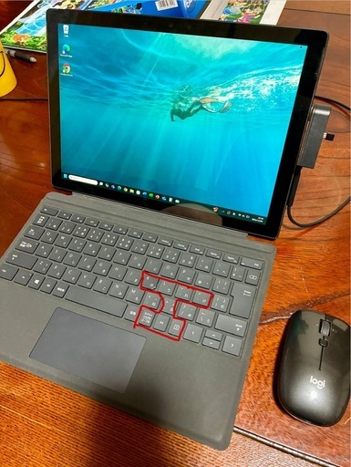 パソコン(surface pro7)