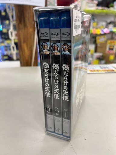ジャングルジャングル貝塚店　傷だらけの天使　Blu-ray 3枚組　Blu-rayBOX 名作ドラマ　中古　リユース　貝塚市