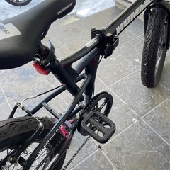 【一名様商談中】MMER(ハマー) FDB206FAT-BIKE 20インチ 極太3.0タイヤ 折りたたみ式 自転車 シマノ製6段変速/前後Vブレーキシステム   ブラック　①の画像