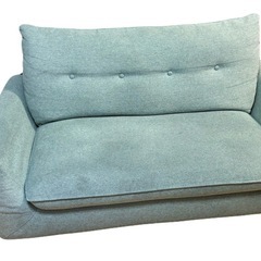 ニトリ ローソファにもなるコンパクトソファ 布張りタイプ (Nパック4 GR)の画像