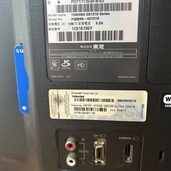 東芝 REGZA PC モニター 部品取りの画像