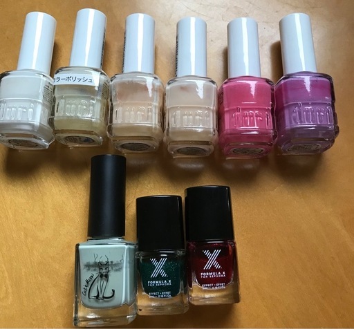 単価ネイルサロンにて保管していたマニキュアマニキュアコスメネイル