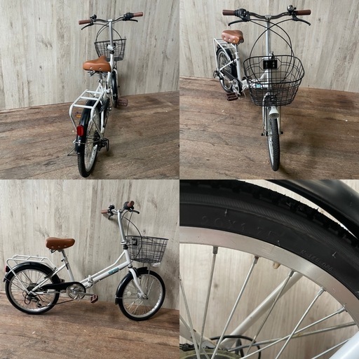 防災サイクル AERO 20型 折りたたみ自転車 6段変速 LEDオートライト付 防災サイクル AERO 20型6段変速・LEDオートライト付ノンパンク