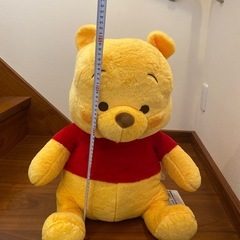 くまのプーさんぬいぐるみ　2点の画像