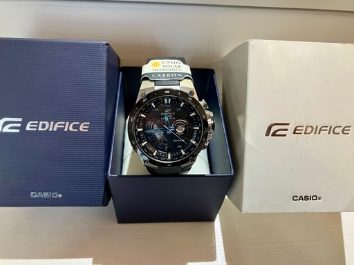 ☆EDIFICE CASIO 腕時計 EQW-A1000 箱付きエディフス F1