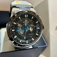 ☆EDIFICE CASIO 腕時計 EQW-A1000 箱付きエディフス F1の画像