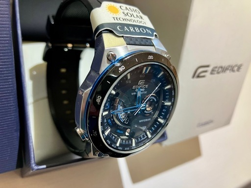 ☆EDIFICE CASIO 腕時計 EQW-A1000 箱付きエディフス F1