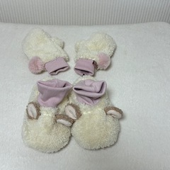 animal moco  アニマルモコ　　上着　ポンチョ　手足セットの画像