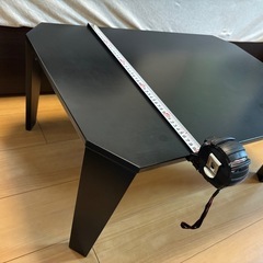 黒のローテーブル【ニトリ】
の画像
