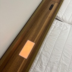 セミダブルベッド　ヘッドボード　2台セット　※2月中の画像