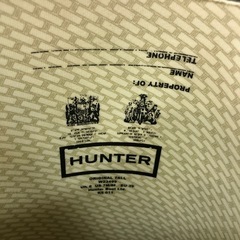 ジモティ割引有★【ジャングルジャングル岸和田店】HUNTER レインブーツ 長靴 レディース 24.5cm　南大阪 岸和田市 貝塚市 泉佐野市 和泉市 忠岡町 熊取町の画像