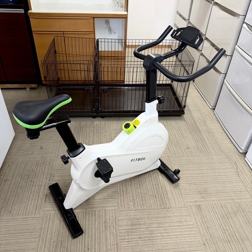 【超美品‼️】定価49,800円♪ FITBOX LITE スピンバイク エアロバイク フィットボックス フィットネス トレーニング 