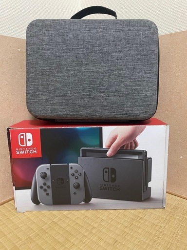 Switch本体&持ち運びケース　（左ジョイコンジャンク）