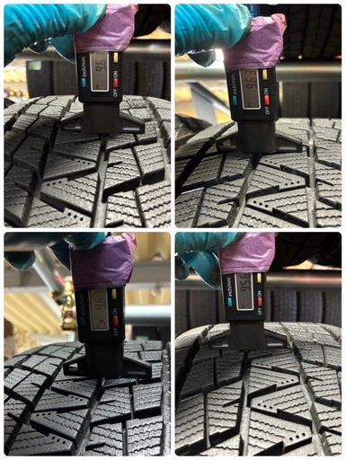 215/60R17?バリ溝ブリヂストン（ブリザックDM-V1）?人気のブリヂストンと17インチアルミセット‼️委