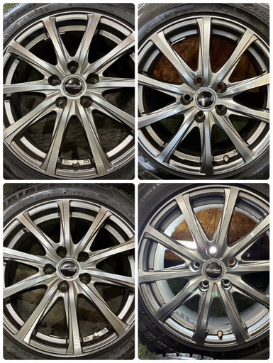 215/60R17?バリ溝ブリヂストン（ブリザックDM-V1）?人気のブリヂストンと17インチアルミセット‼️委