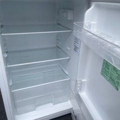 ハイセンス冷凍冷蔵庫　120L 強化ガラス棚　2020年製の画像