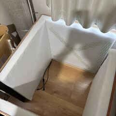 自作 防音ボックス ホワイトキューオン シャットオンシートの画像