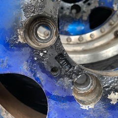 ランクル系ホイール4本セット 車検対応Tマーク付きの画像