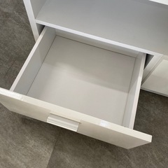 格安掲載！ テレビ台 白 ホワイト 幅89cm 札幌市白石区 モノリス C164の画像