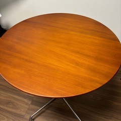 【未使用】円形ダイニングテーブル 70cm 購入価格28,290円の画像