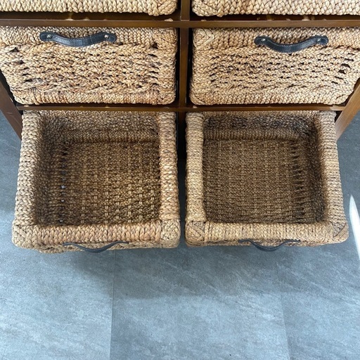 格安掲載！ アジアン家具 籐のチェスト 3段 収納家具 札幌市白石区 モノリス C165