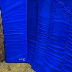 a(7847) ③Senoh セノー エアロビクスマット MAT21 5枚セット ブルー 横幅54cm 縦150cm 厚み2cm ストレッチマット 直接引き取りも歓迎 大阪の画像
