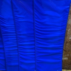 a(7847) ③Senoh セノー エアロビクスマット MAT21 5枚セット ブルー 横幅54cm 縦150cm 厚み2cm ストレッチマット 直接引き取りも歓迎 大阪の画像